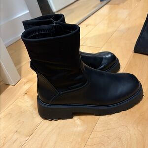 Zara Black Ankle Boots